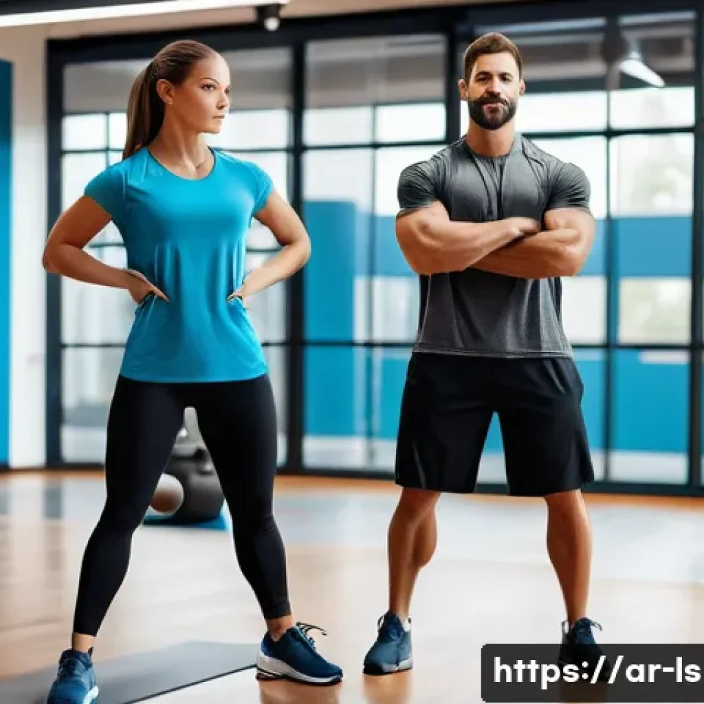레저스포츠지도자 필기시험의 오답 유형 분석 - **Prompt:** A dynamic full-body shot of a male certified sports trainer in his early 30s, wearing a ...