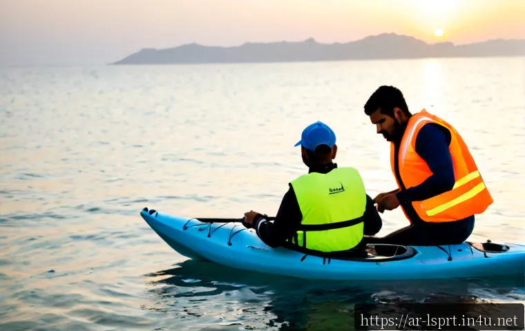 레저스포츠지도자로서 실무 능력 인증받는 법 - Photorealistic practical assessment for a leisure sports instructor, confident Arab male coach in mo...